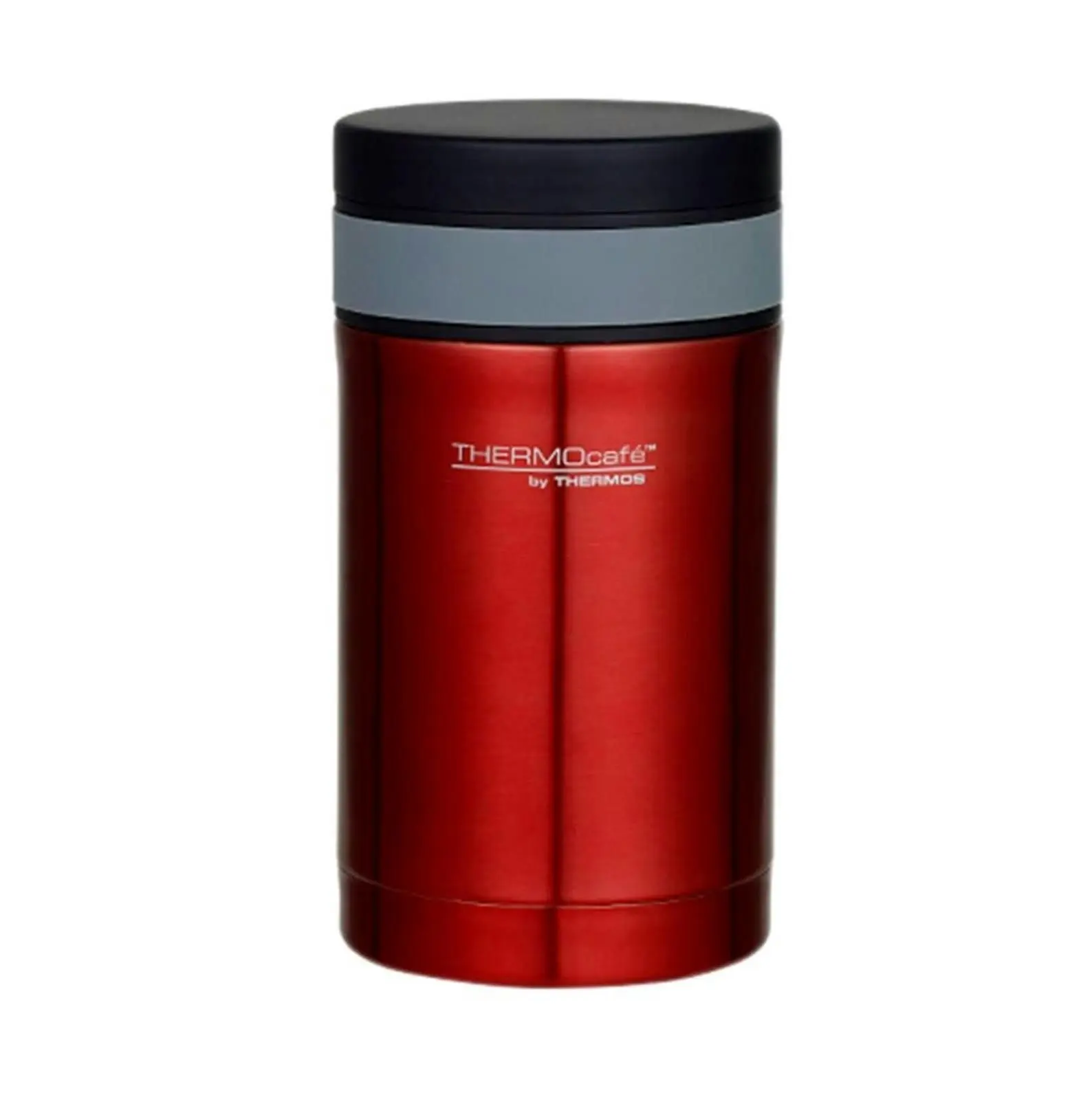 Thermos THERMOCAFE 500ml FOOD JAR WITH SPOON - TEAL, SMOKE OR RED