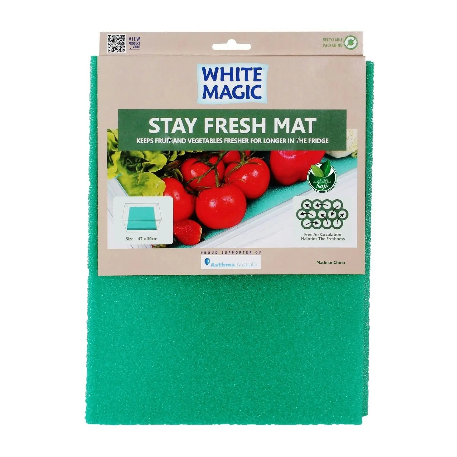 White Magic STAY FRESH MAT 47 x 30cm