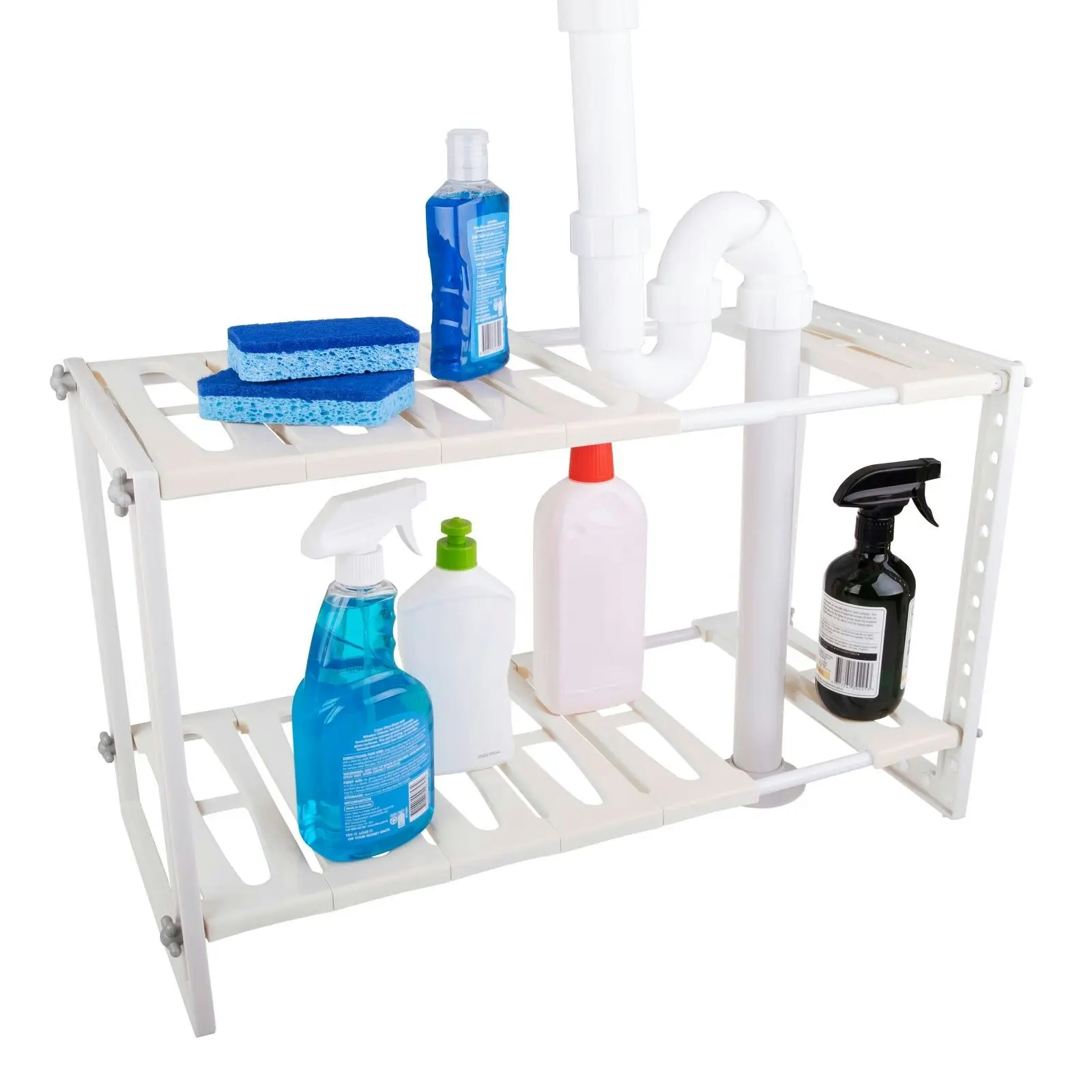 Dline 2 Tier Expandable Under Sink Organiser