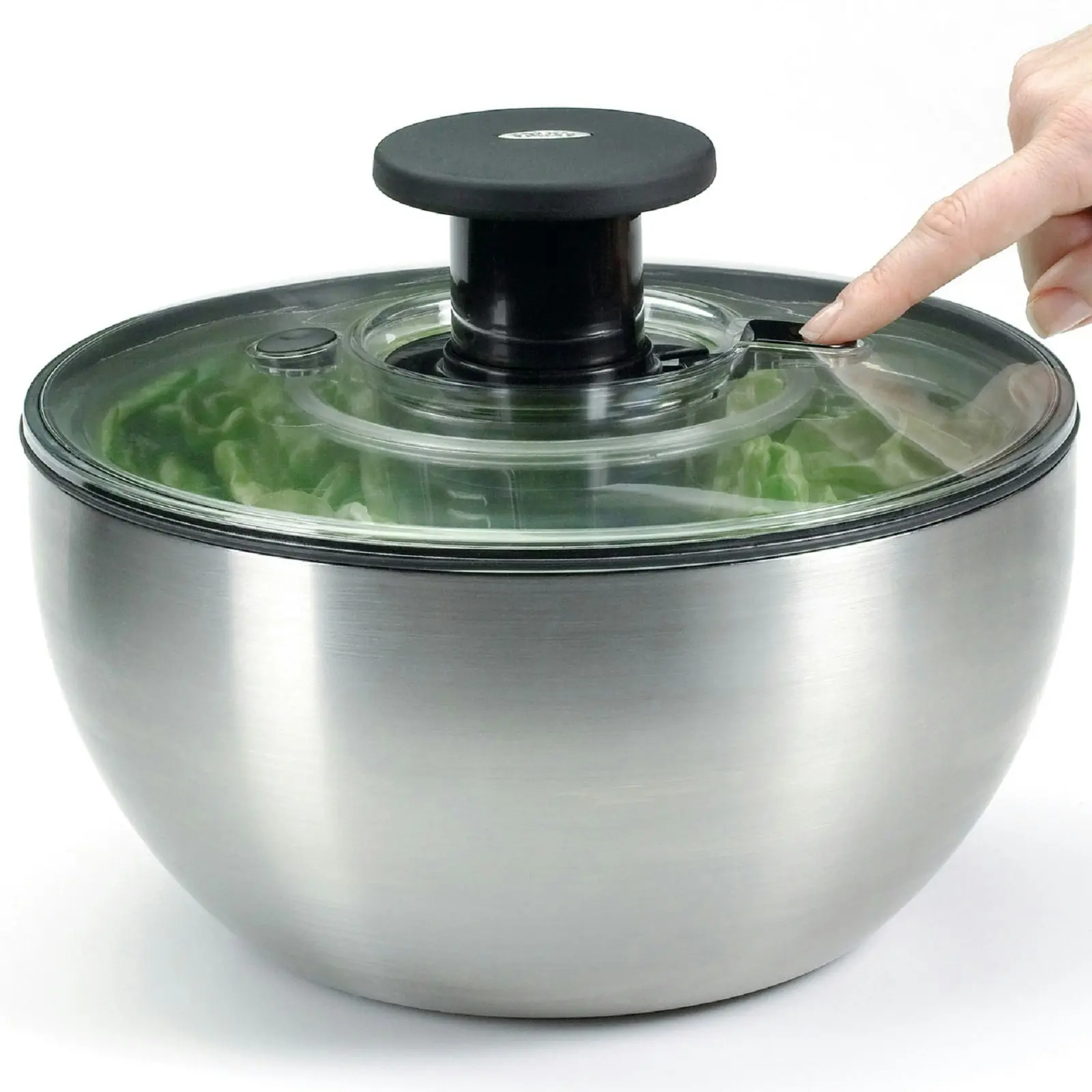 OXO Stainless Steel Salad Spinner