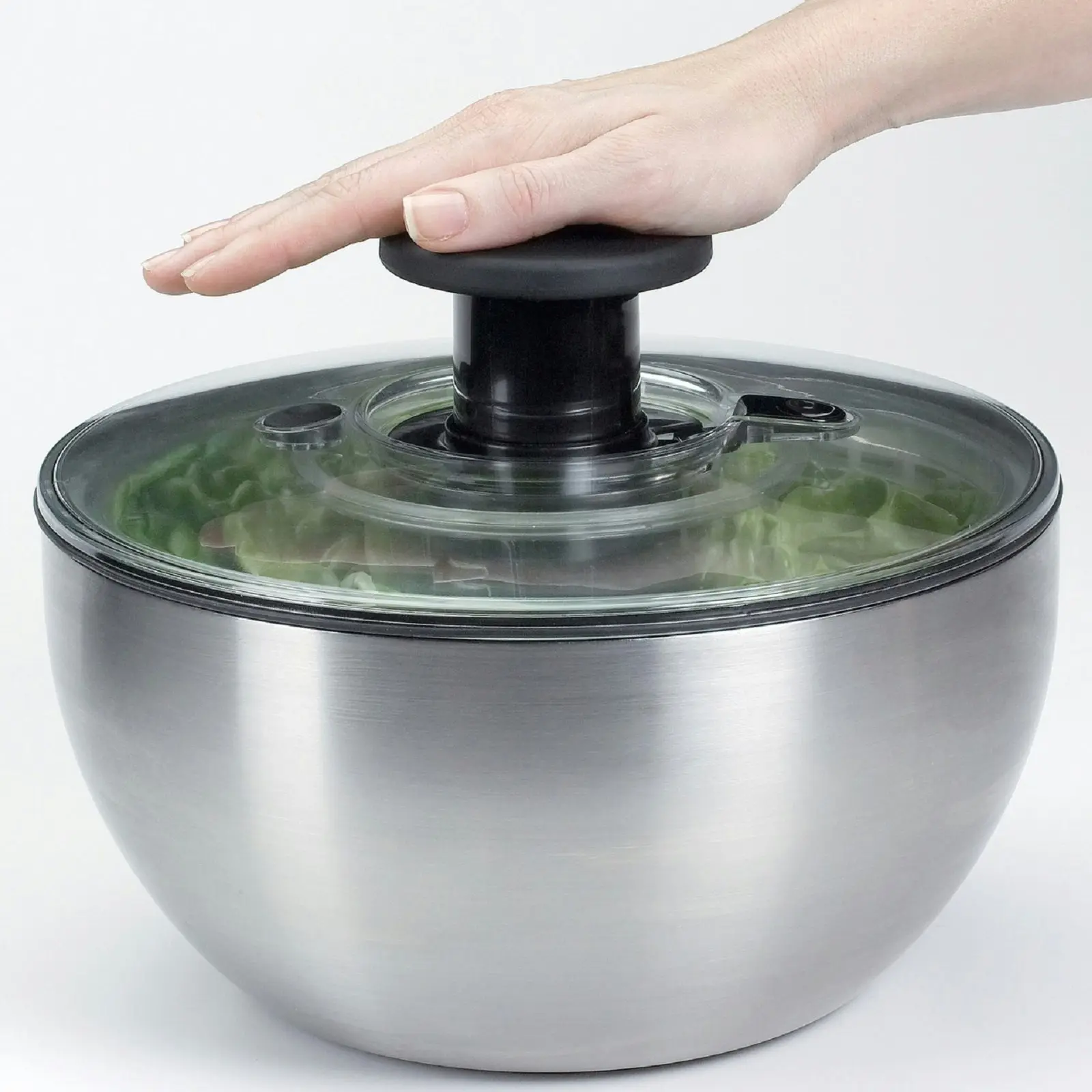 OXO Stainless Steel Salad Spinner