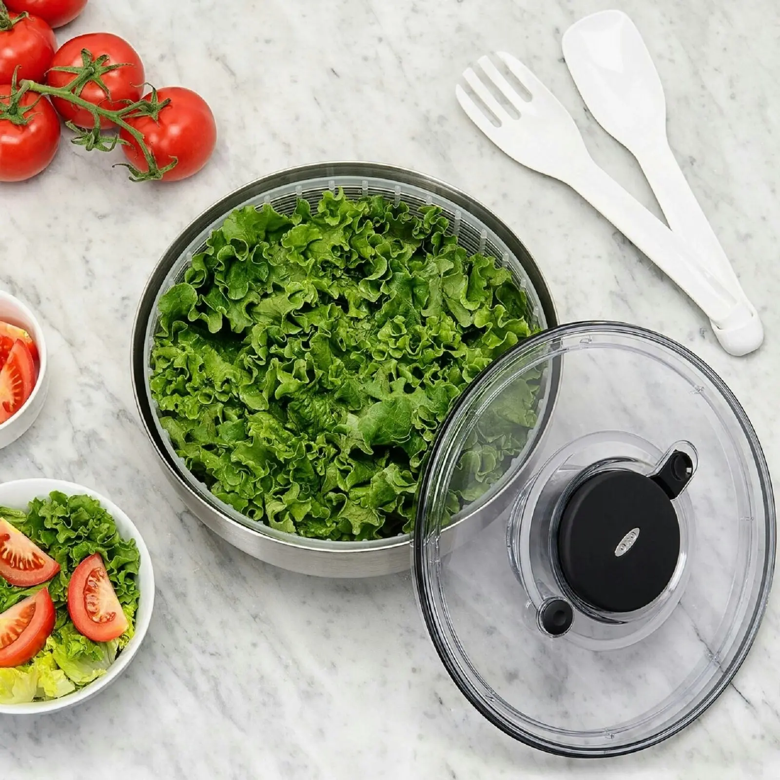 OXO Stainless Steel Salad Spinner