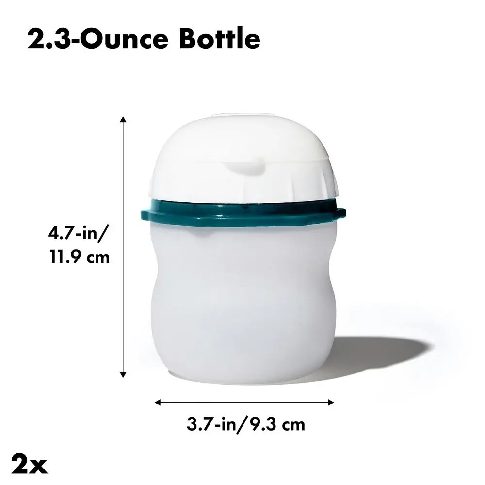 OXO GOOD GRIPS PREP AND GO 70ml SQUEEZE BOTTLE SET 2