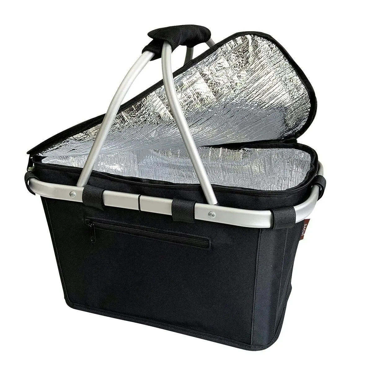 Sachi Insulated Carry Basket With Lid