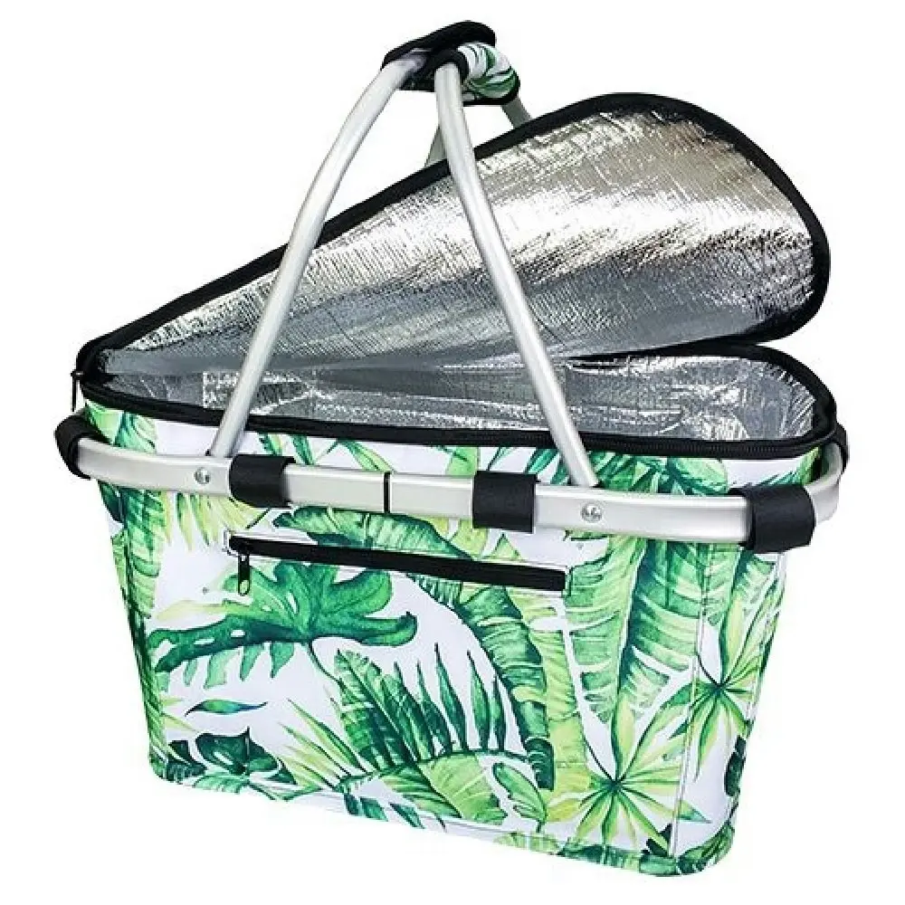 Sachi Insulated Carry Basket With Lid