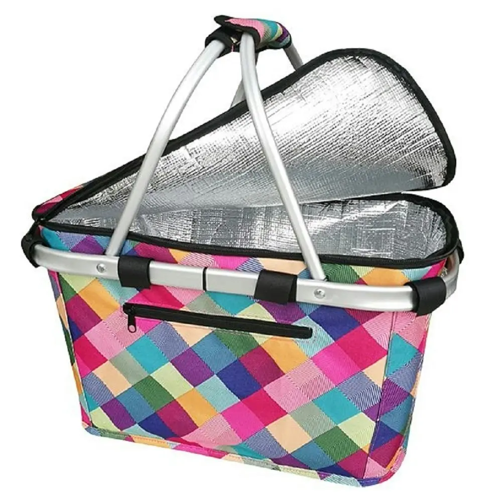 Sachi Insulated Carry Basket With Lid