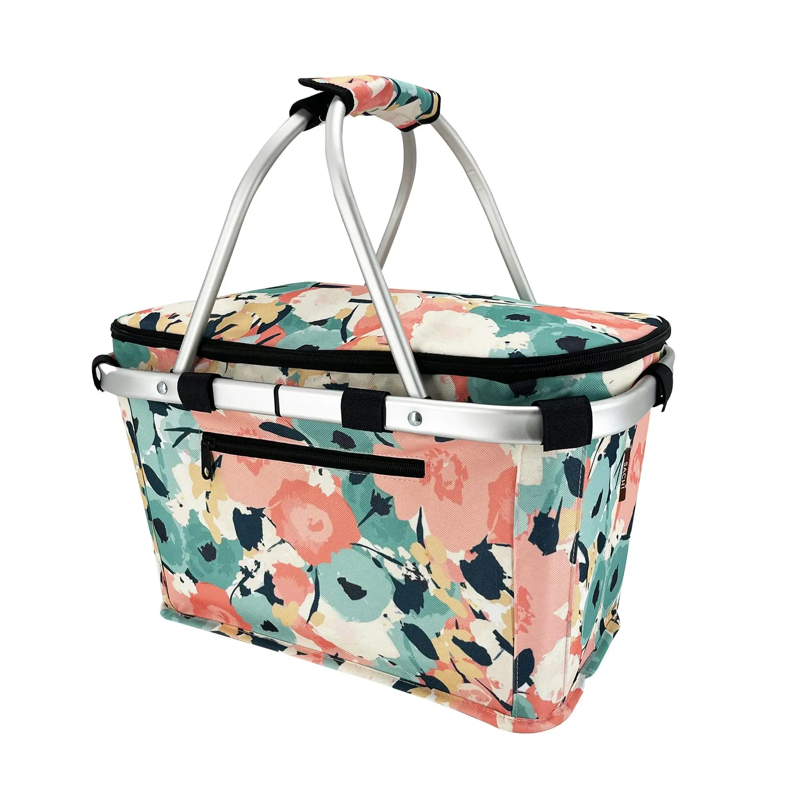 Sachi Insulated Carry Basket With Lid