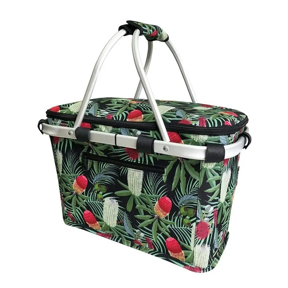 Sachi Insulated Carry Basket With Lid