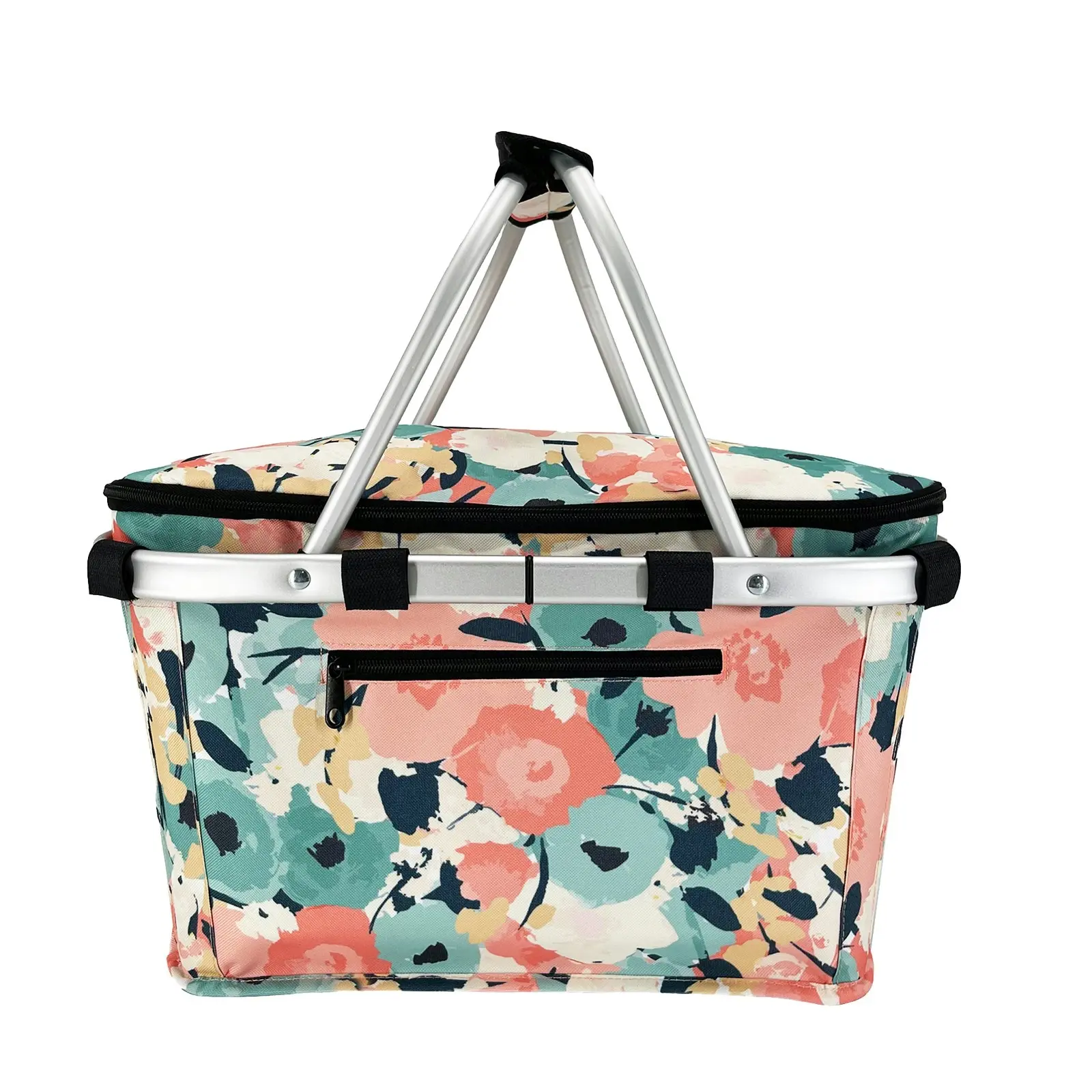 Sachi Insulated Carry Basket With Lid