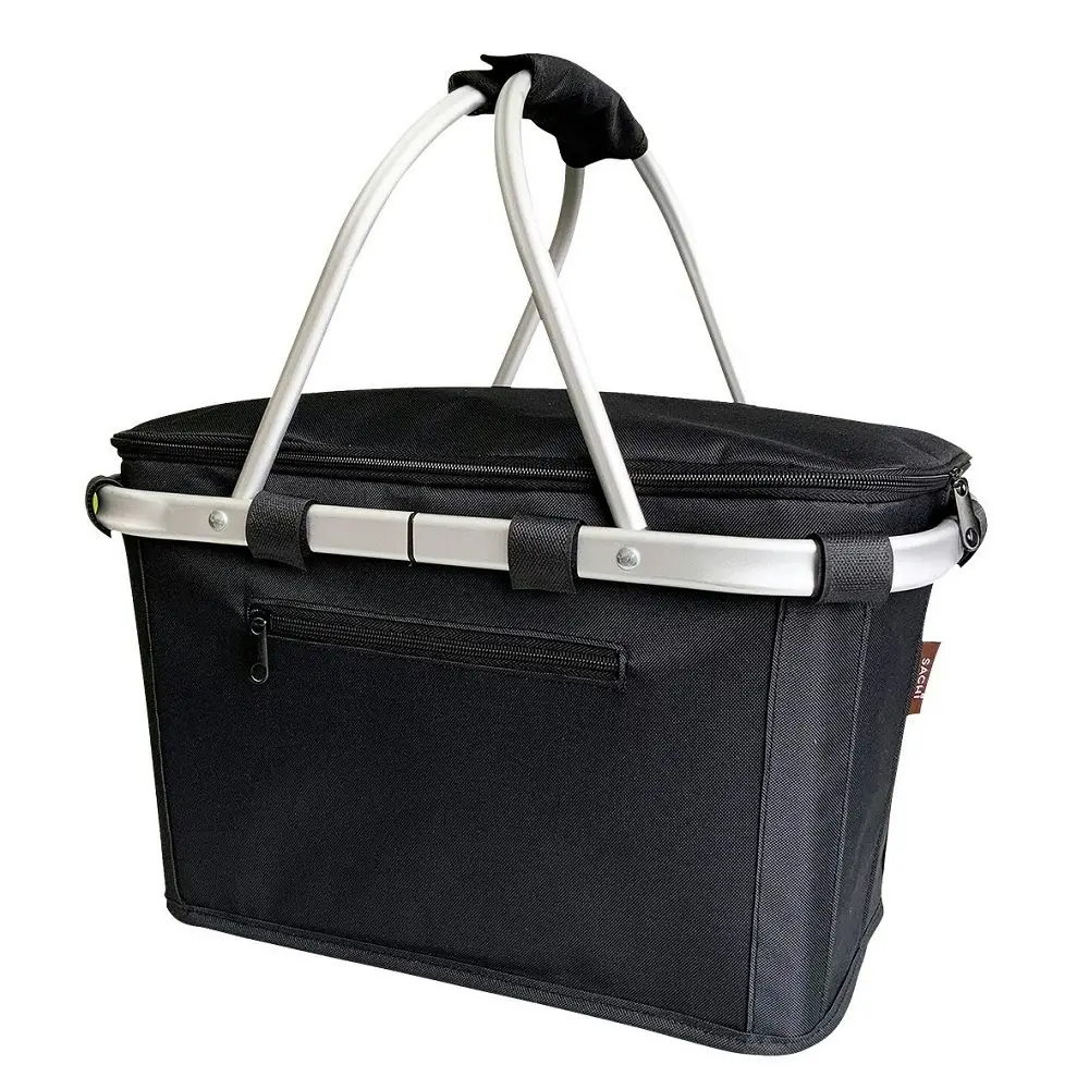 Sachi Insulated Carry Basket With Lid