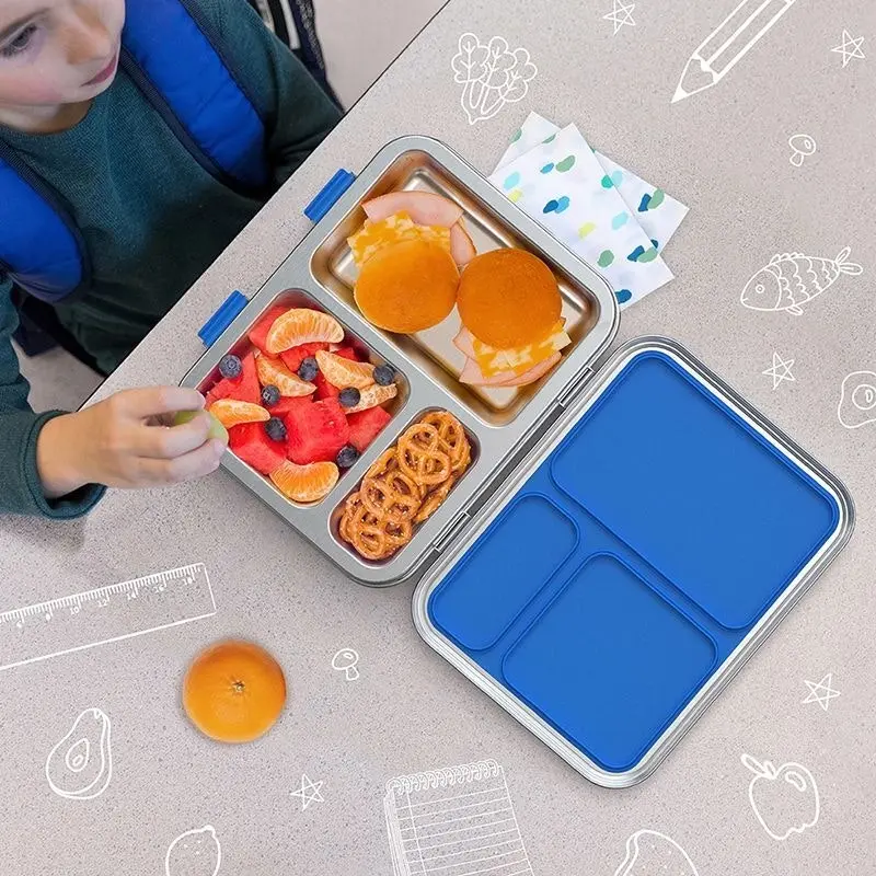 Bentgo Kids Stainless Steel Leak Resistant Bento Lunch Box