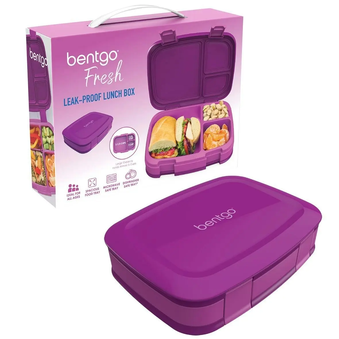 Bentgo Fresh Leak Proof Bento Lunch Box