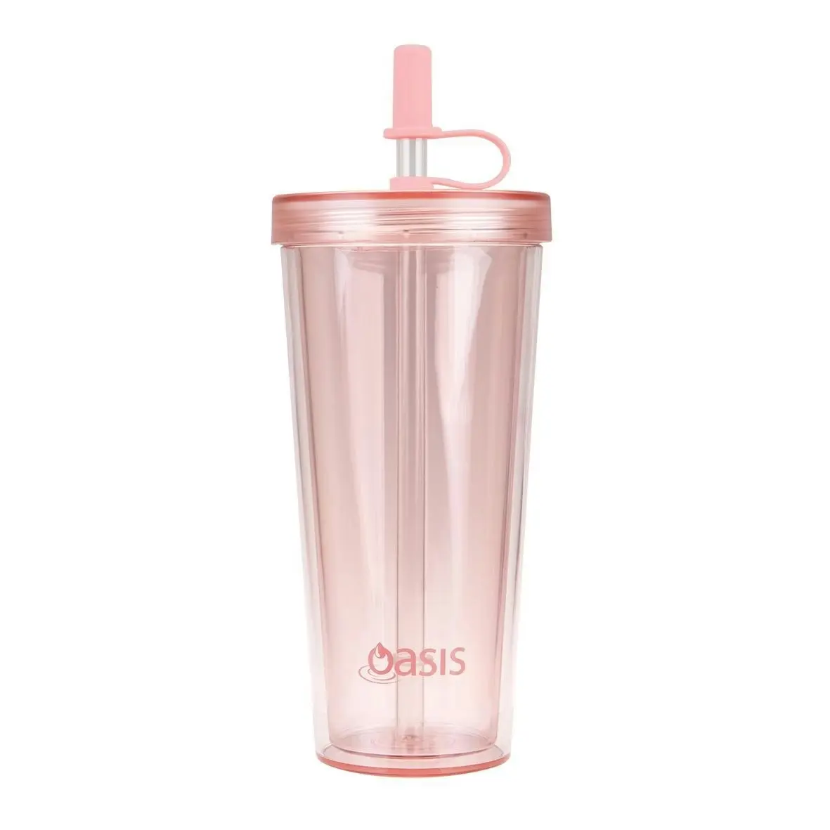 Oasis PLASTIC DOUBLE WALL SMOOTHIE TUMBLER 520ml