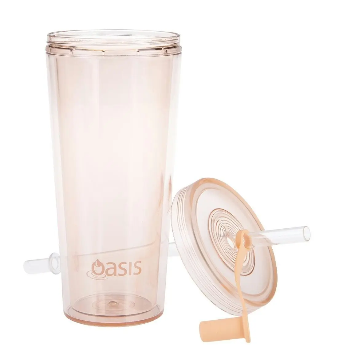 Oasis PLASTIC DOUBLE WALL SMOOTHIE TUMBLER 520ml