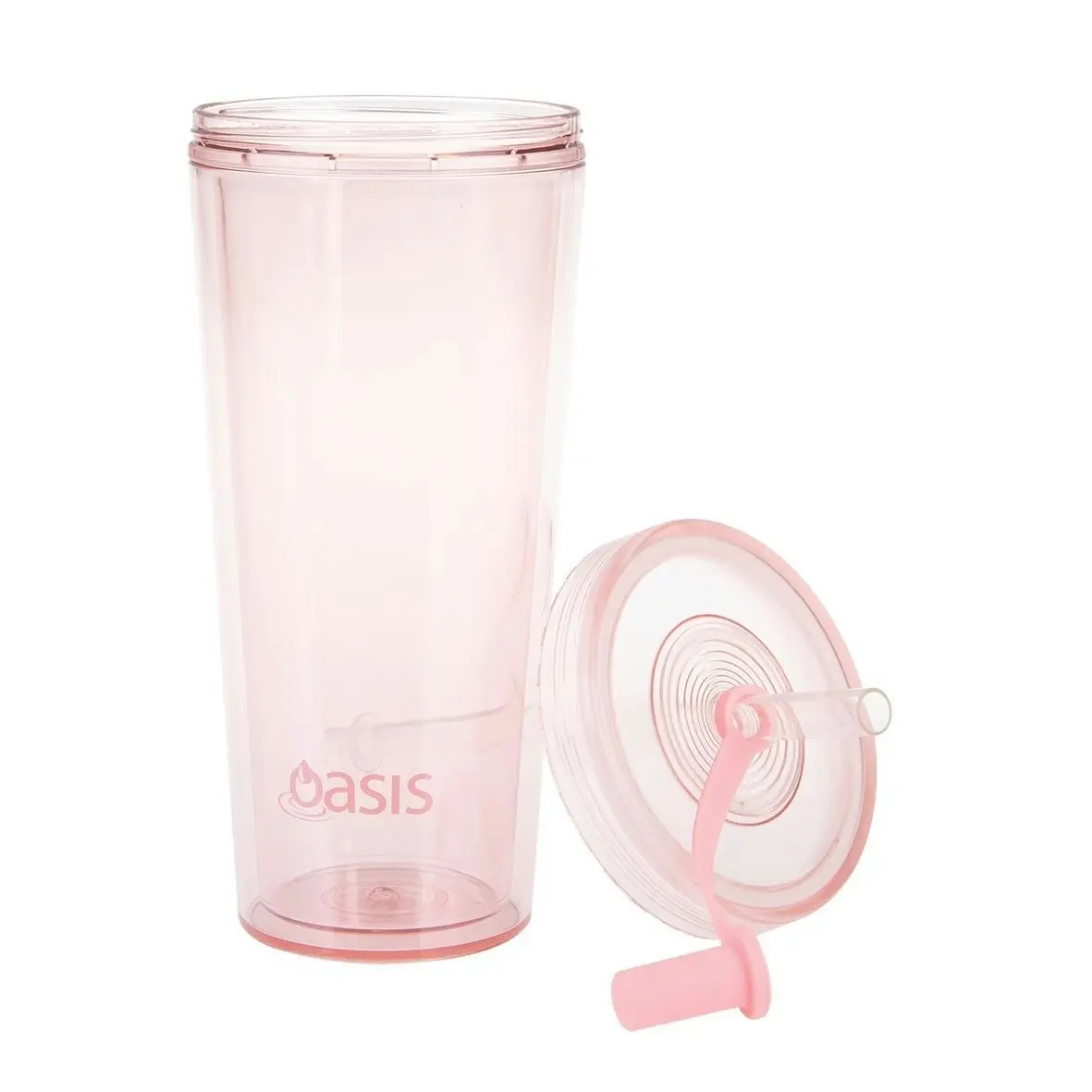 Oasis PLASTIC DOUBLE WALL SMOOTHIE TUMBLER 520ml