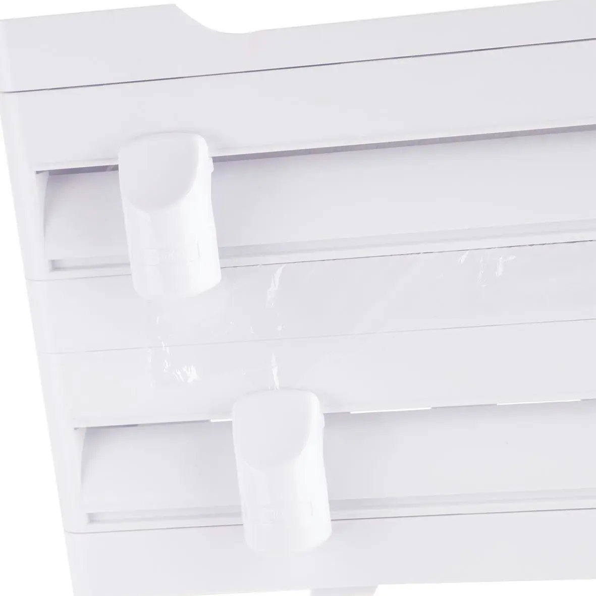 Appetito Wall Mount Kitchen Roll Dispenser White