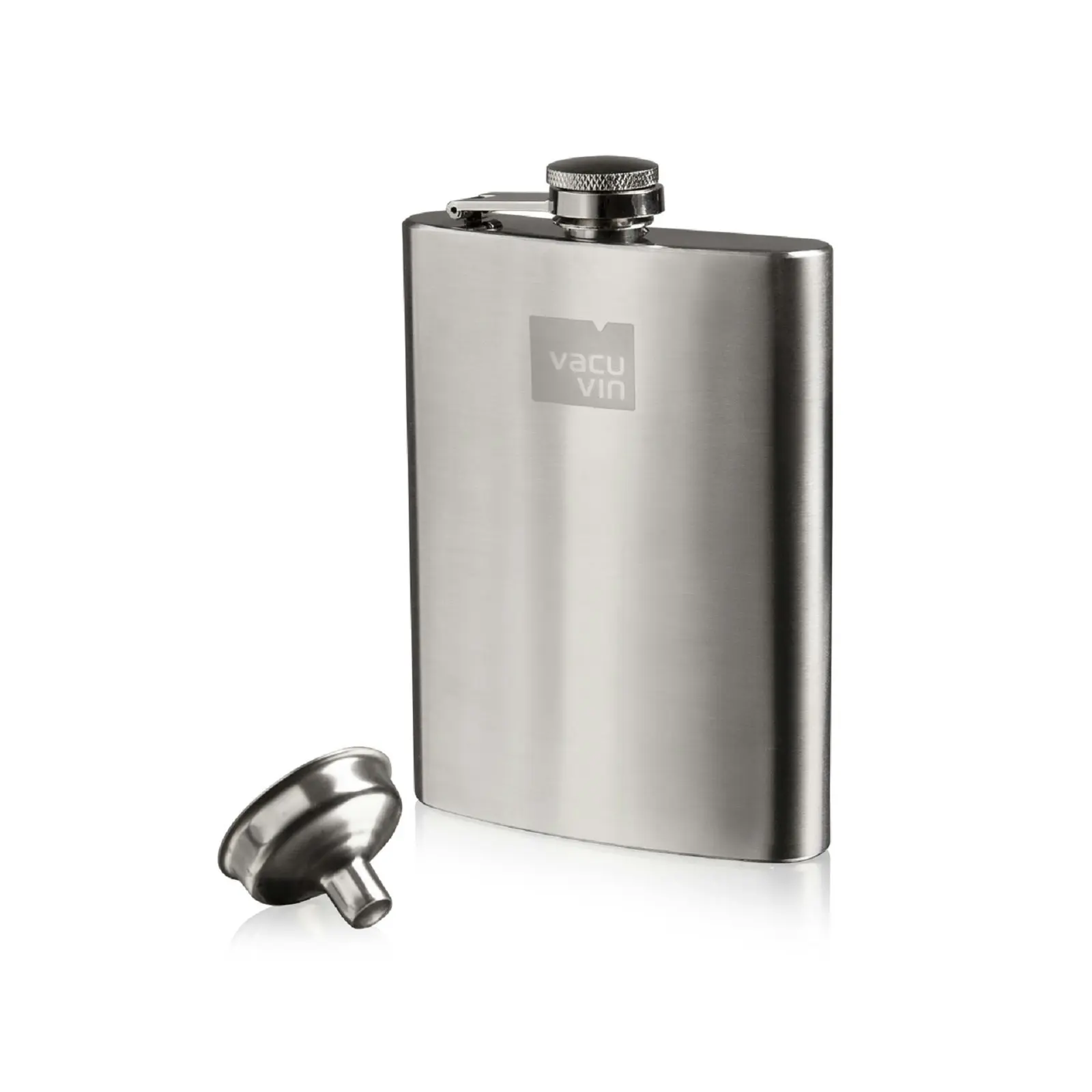 Vacu Vin Stainless Steel Hip Flask & Funnel