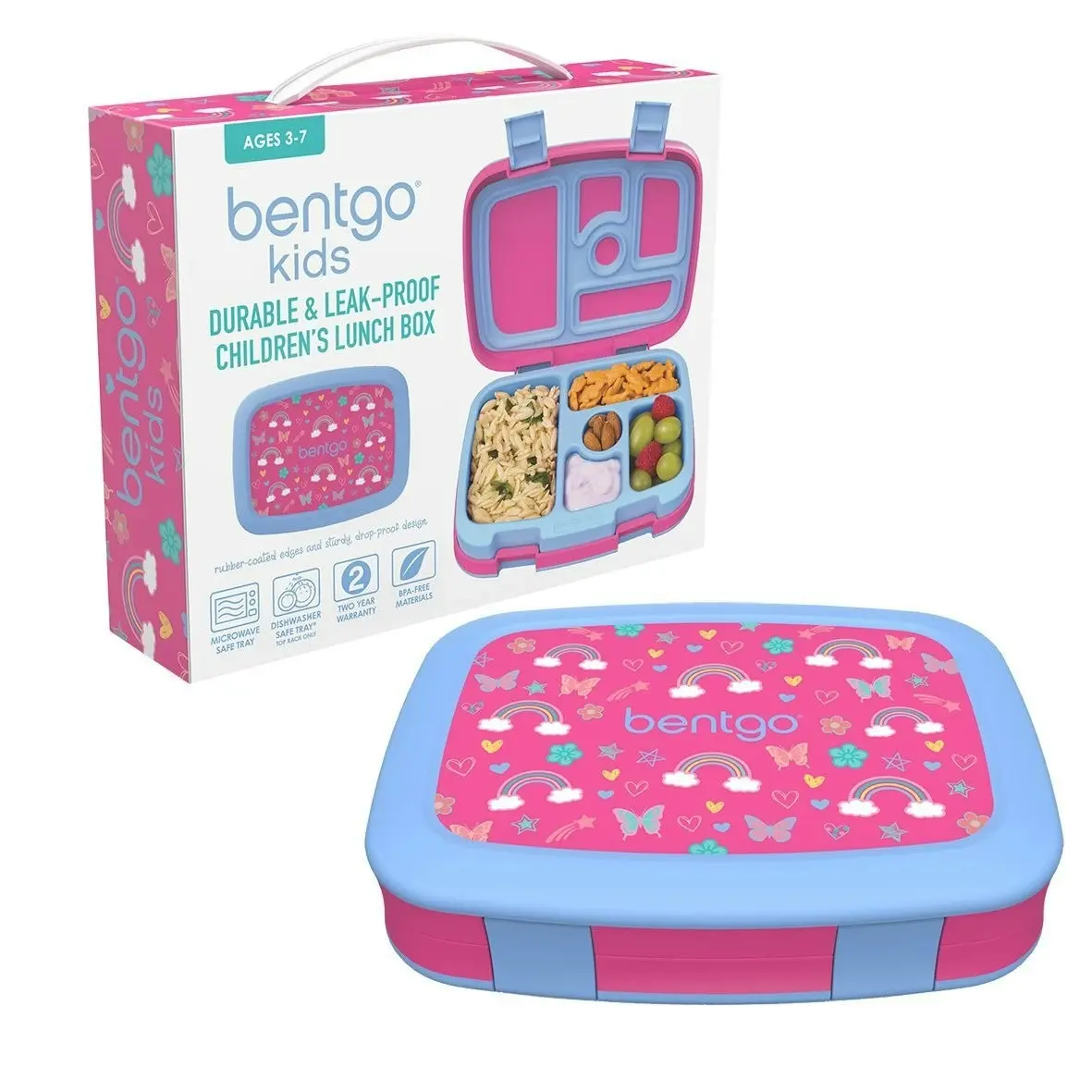 Bentgo Kids "Prints" Leak Proof Bento Lunch Box