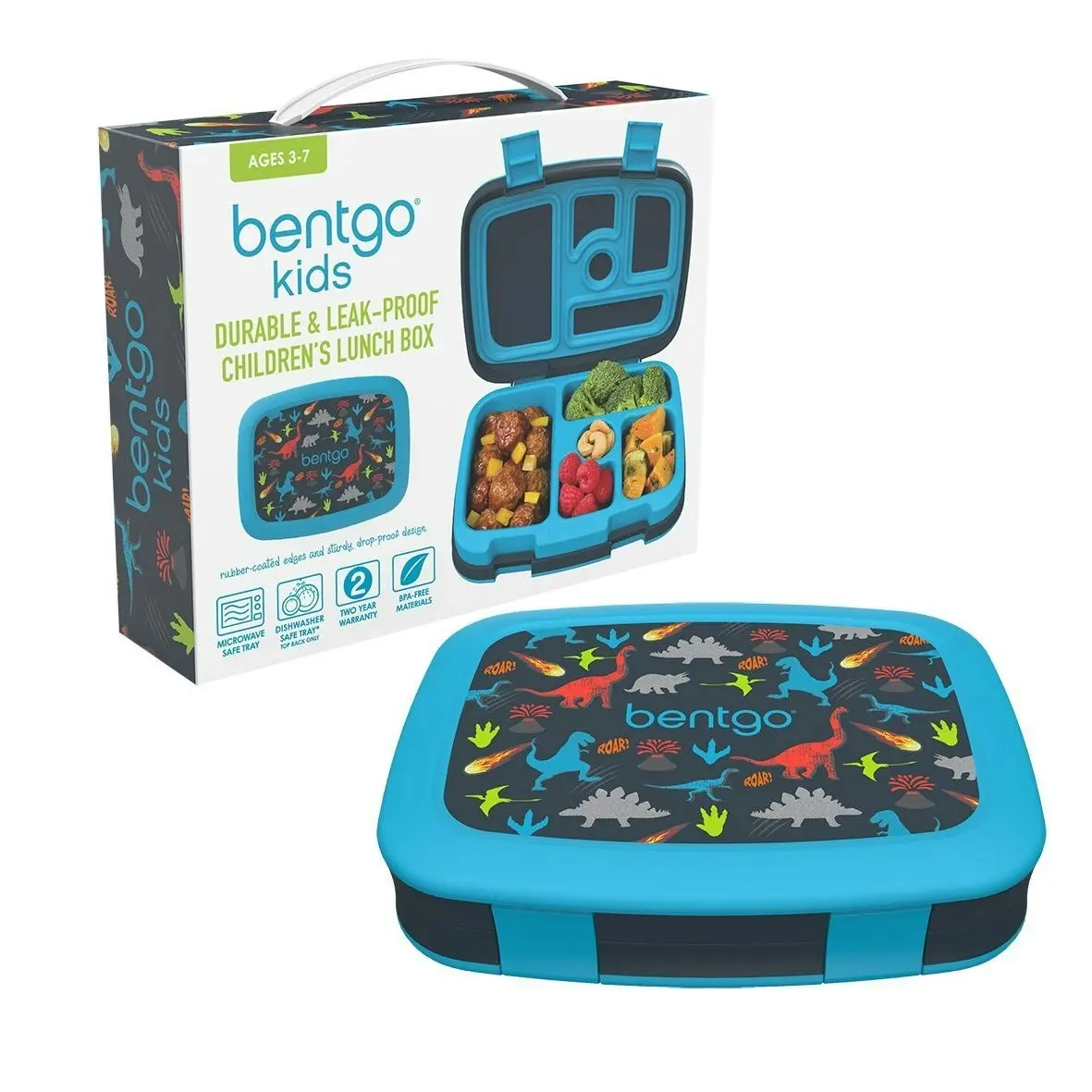 Bentgo Kids "Prints" Leak Proof Bento Lunch Box