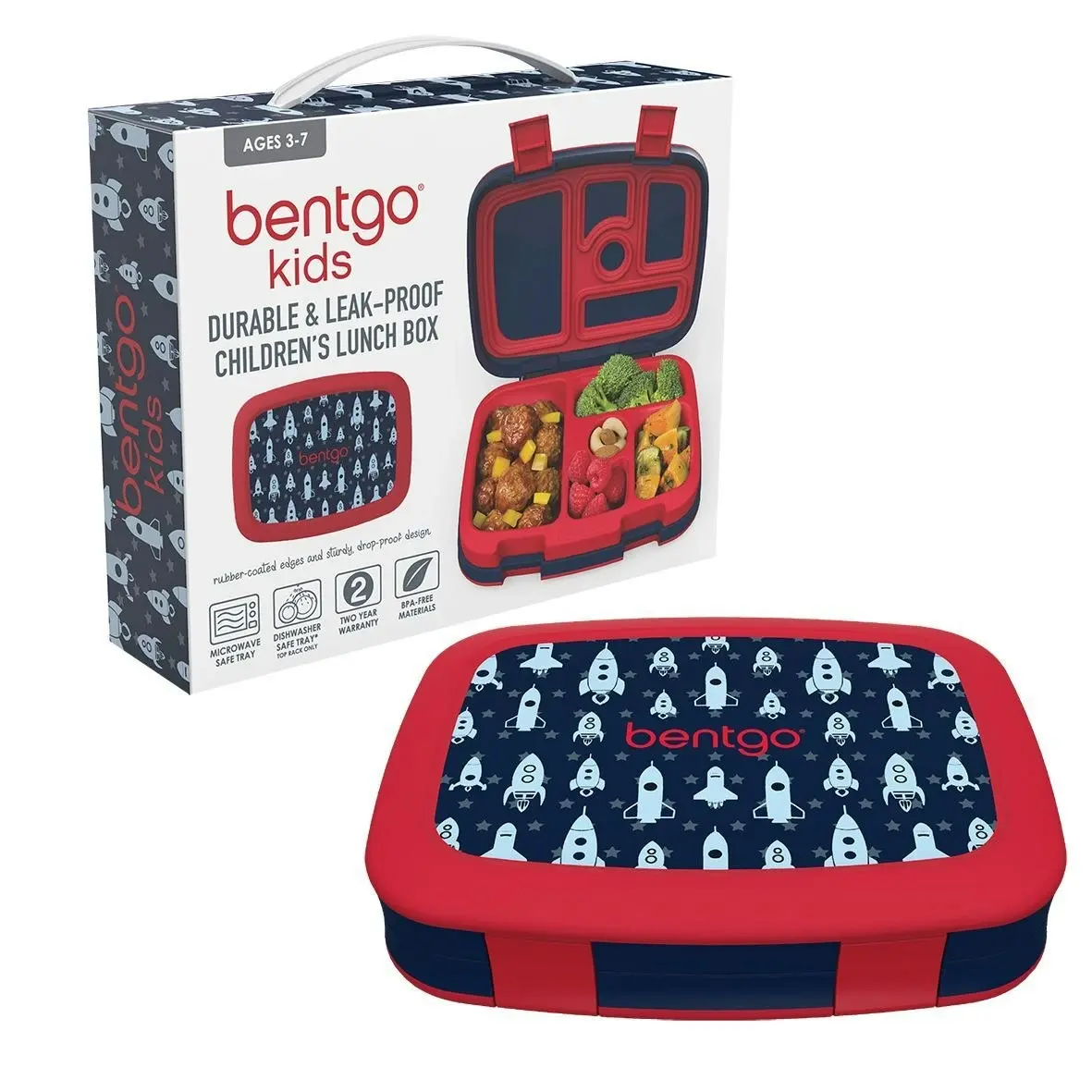 Bentgo Kids "Prints" Leak Proof Bento Lunch Box