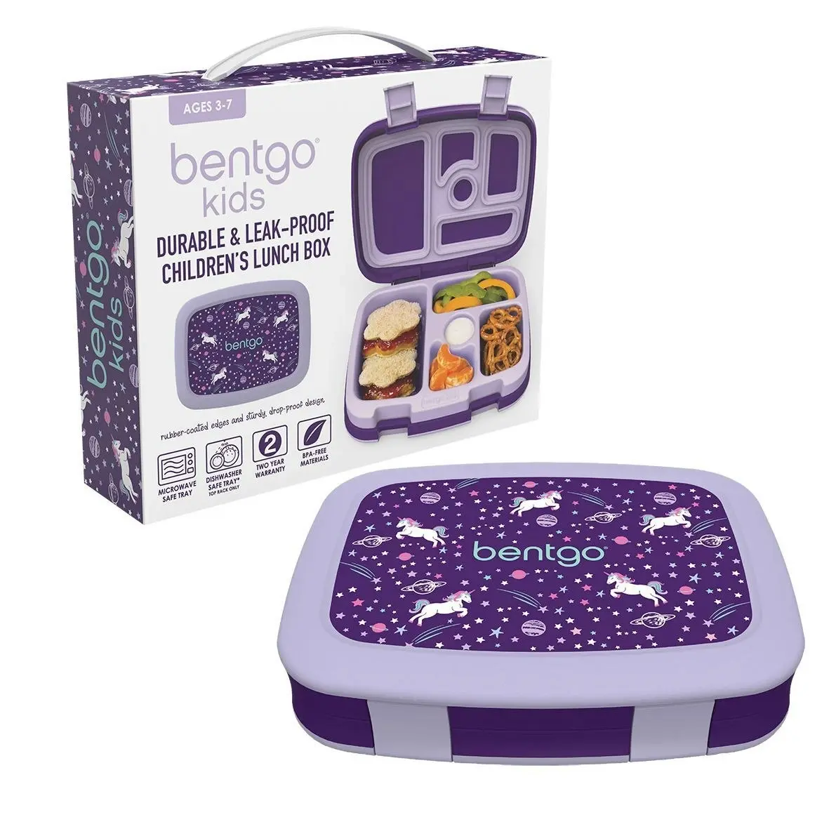 Bentgo Kids "Prints" Leak Proof Bento Lunch Box