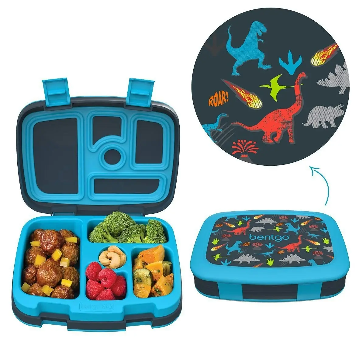 Bentgo Kids "Prints" Leak Proof Bento Lunch Box