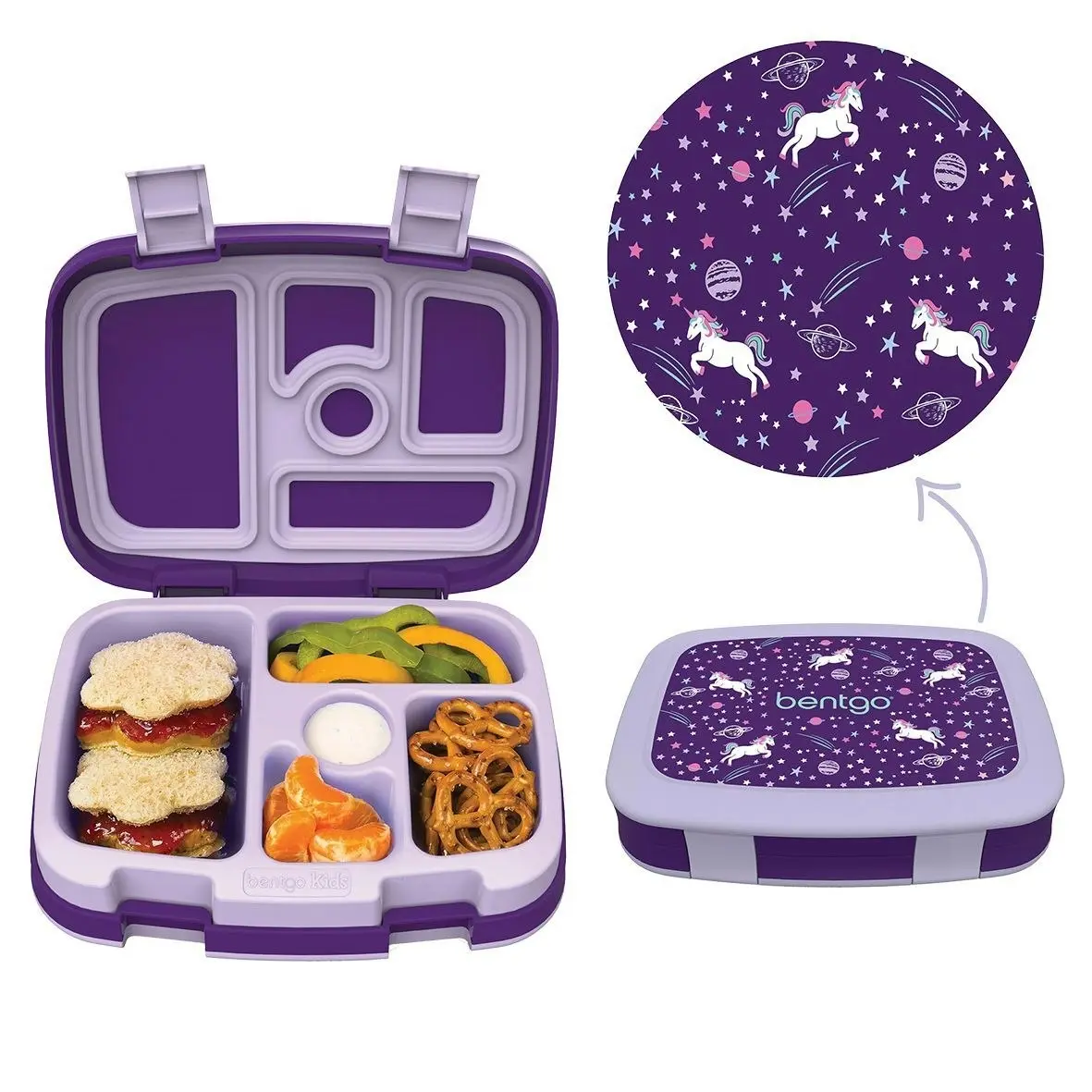 Bentgo Kids "Prints" Leak Proof Bento Lunch Box