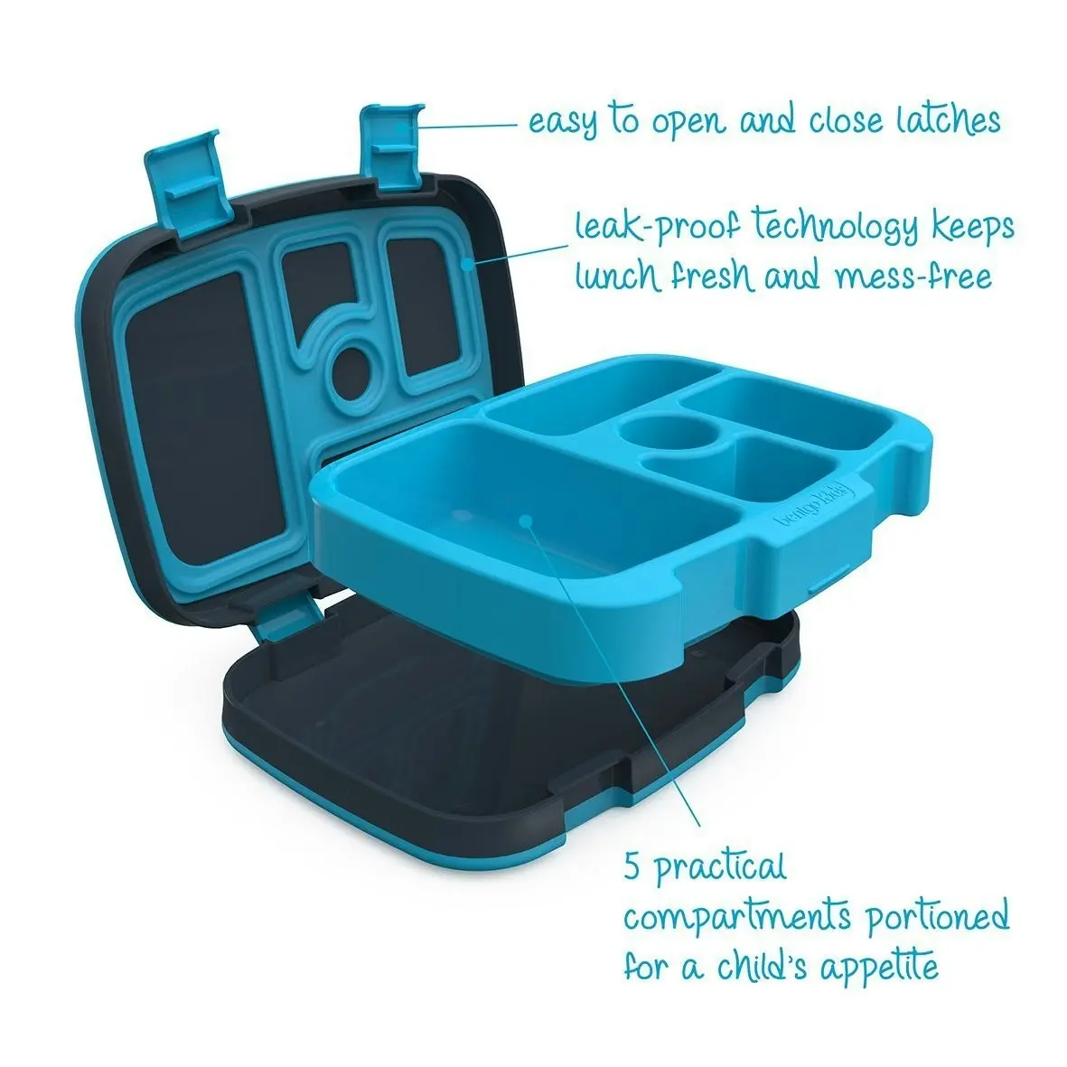 Bentgo Kids "Prints" Leak Proof Bento Lunch Box