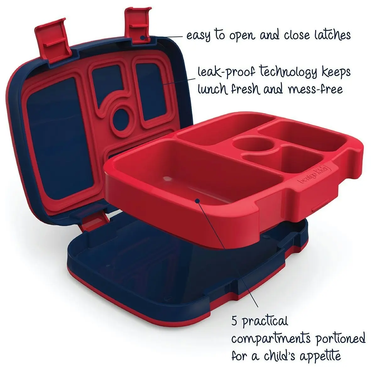 Bentgo Kids "Prints" Leak Proof Bento Lunch Box