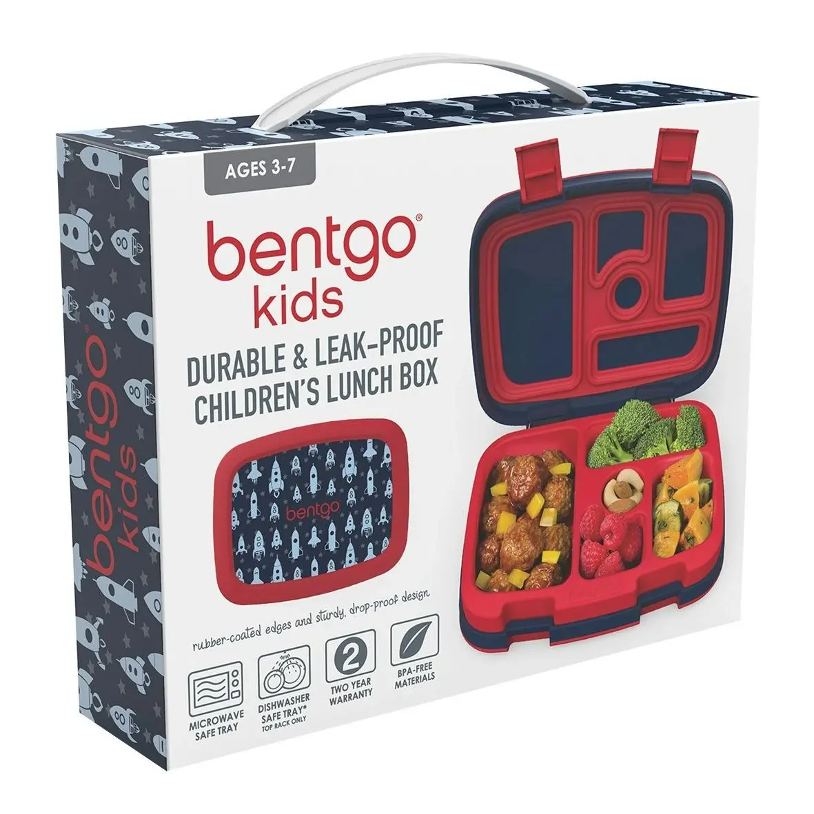 Bentgo Kids "Prints" Leak Proof Bento Lunch Box