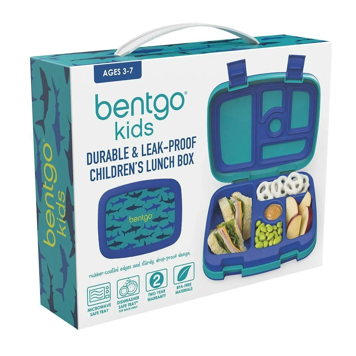 Bentgo Kids "Prints" Leak Proof Bento Lunch Box