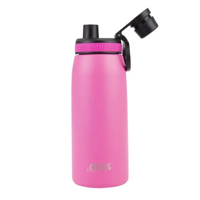 Oasis STAINLESS STEEL DOUBLE WALL INSULATED SPORTS BOTTLE WITH SCREW-CAP 780ml