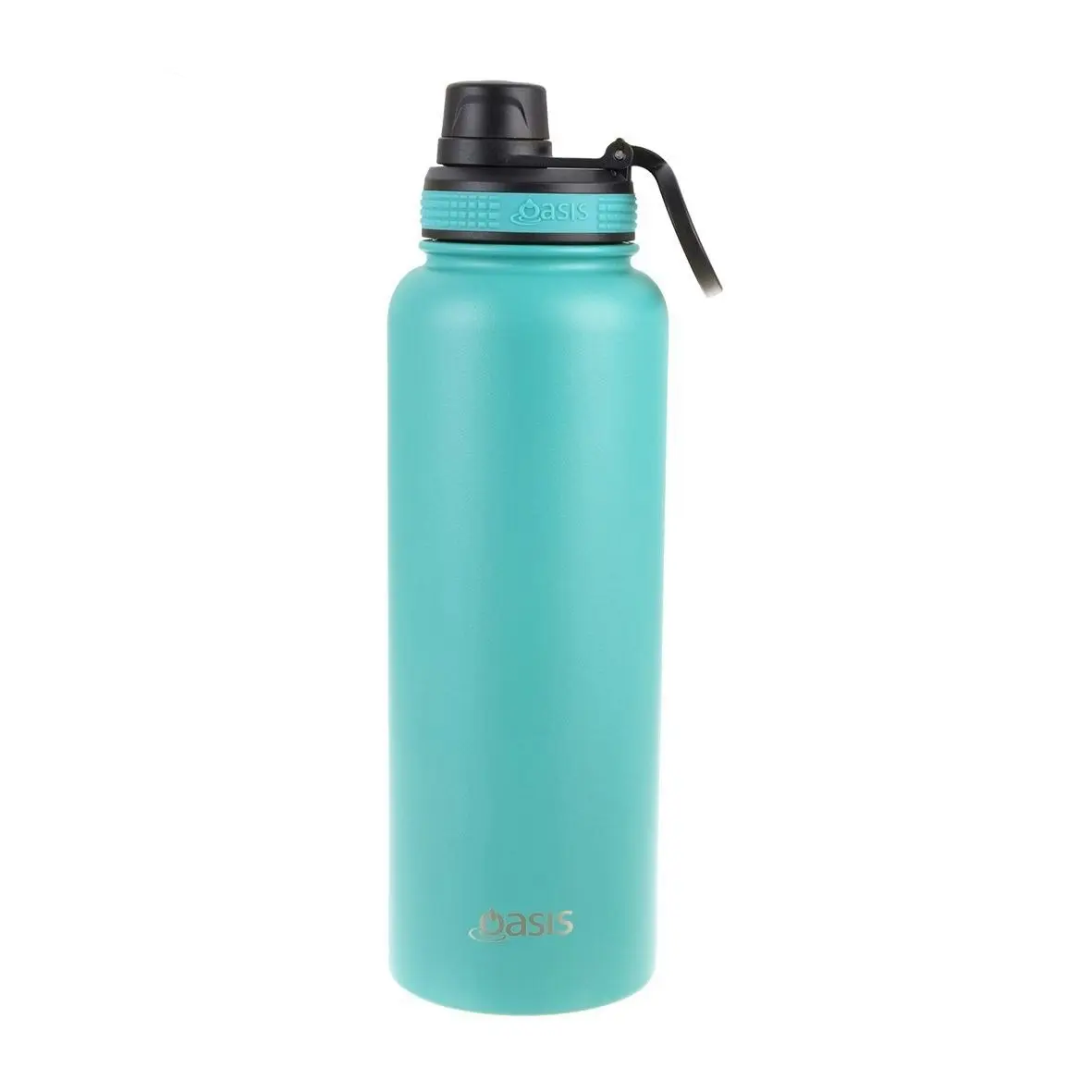 Oasis Stainless Steel Challenger Sports Bottle With Screw Cap 1.1l