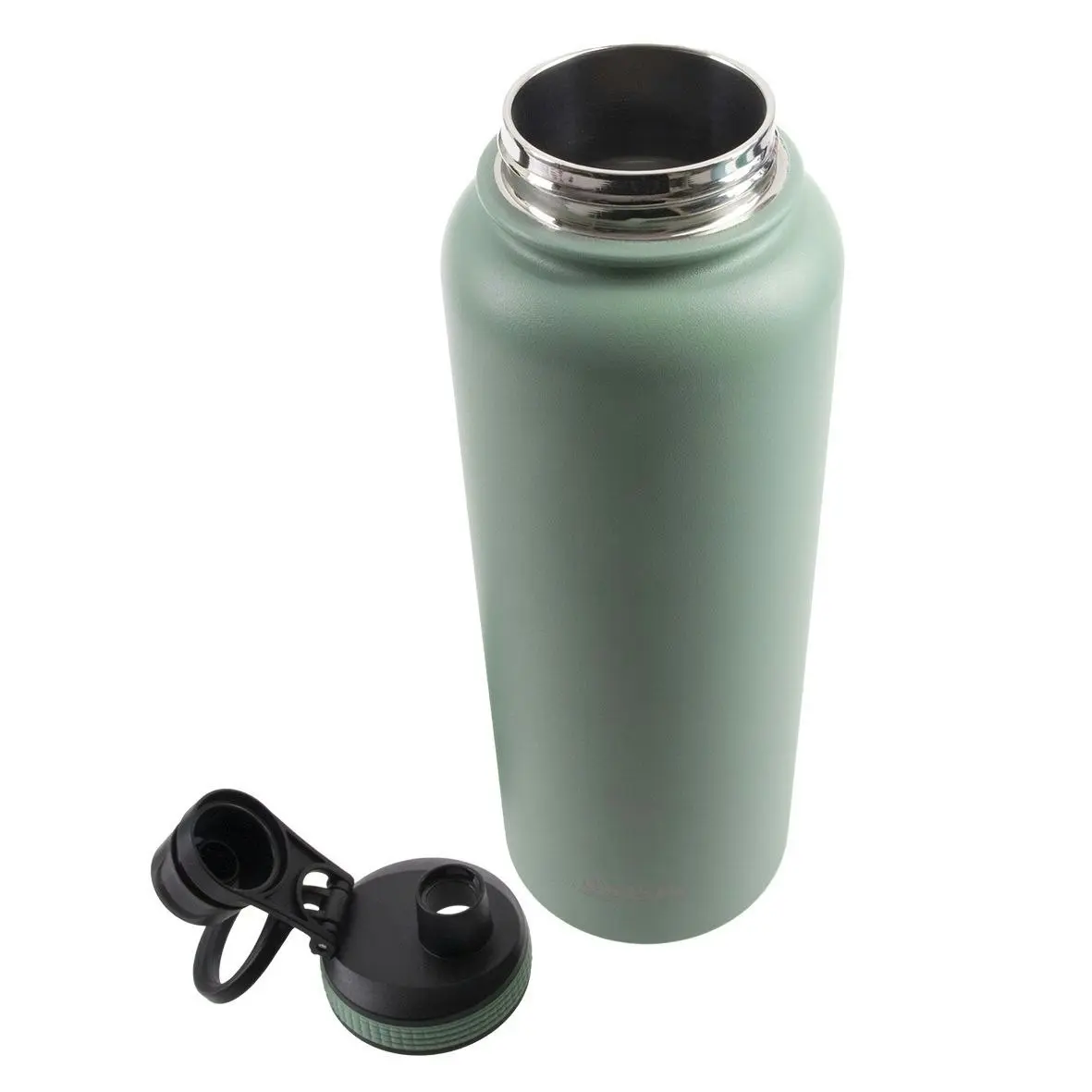 Oasis Stainless Steel Challenger Sports Bottle With Screw Cap 1.1l