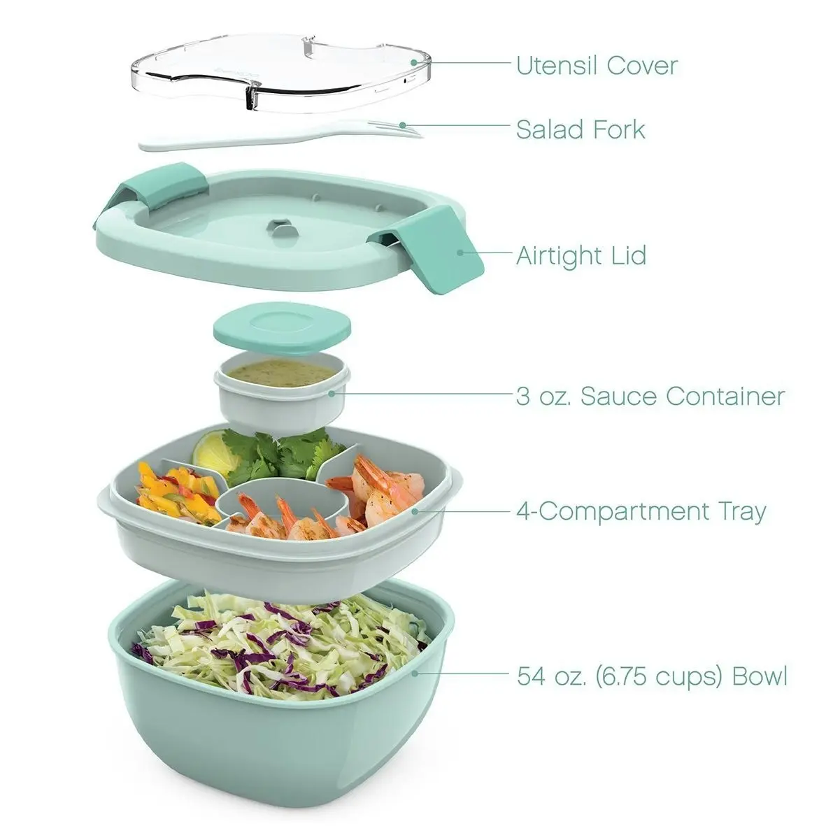 Bentgo All In One Salad Container