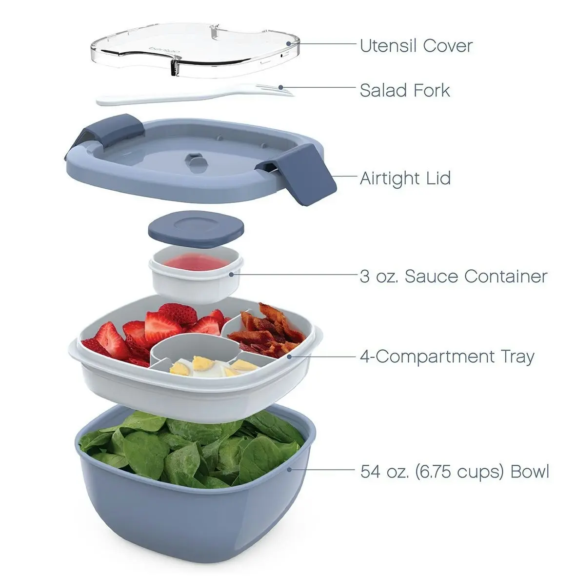 Bentgo All In One Salad Container