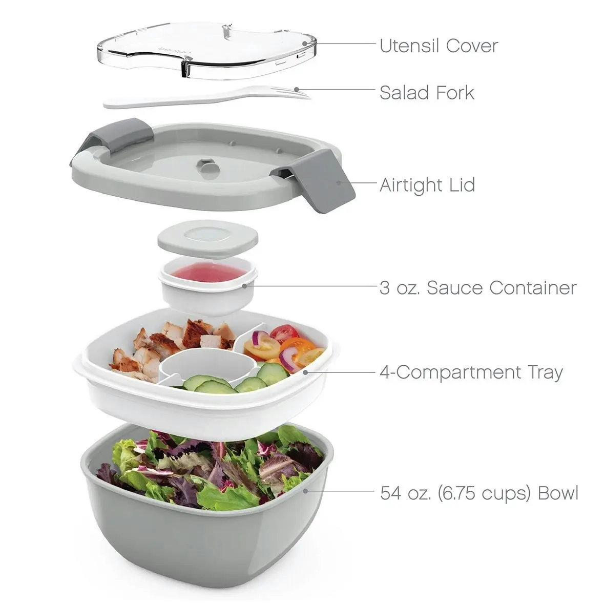 Bentgo All In One Salad Container