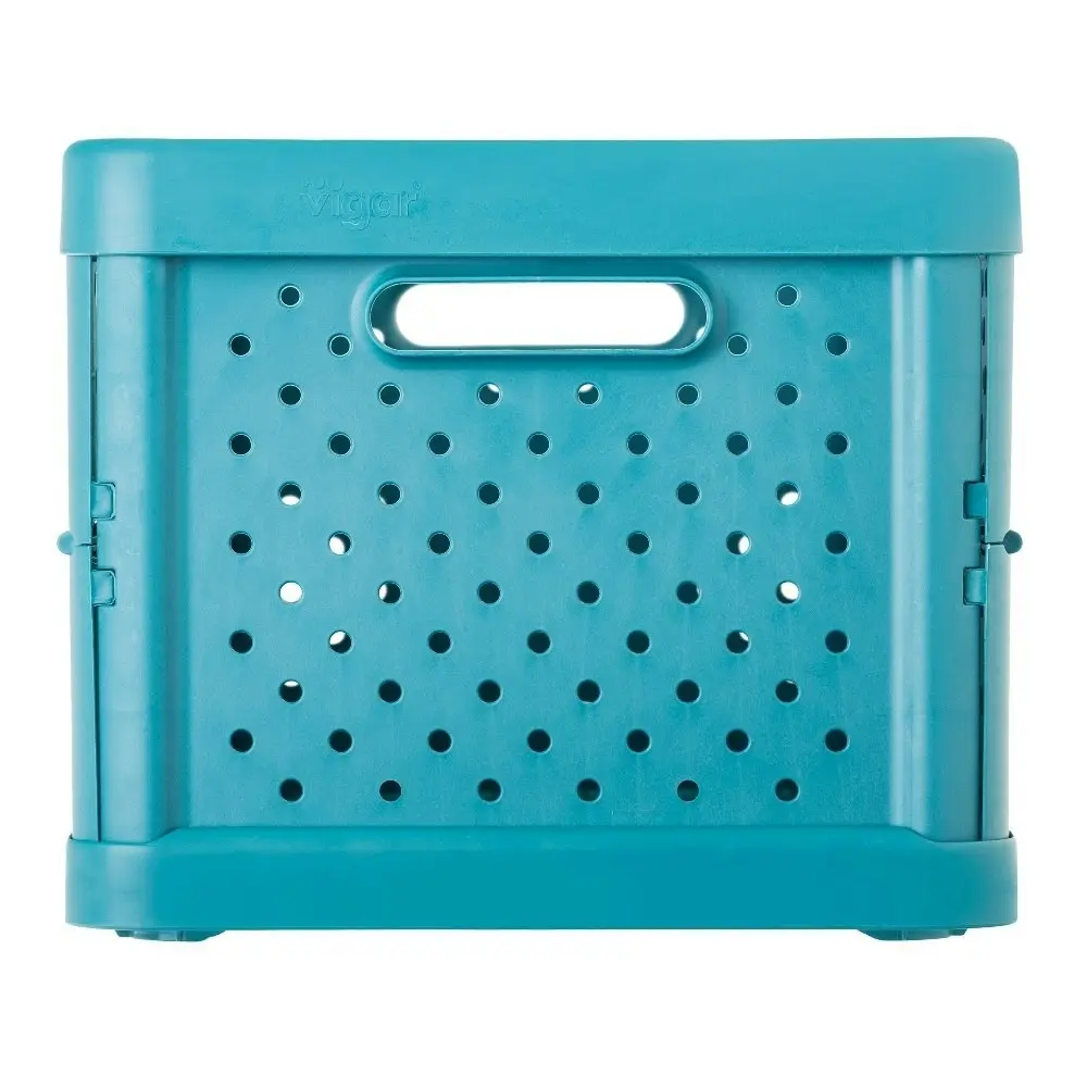 Vigar Compact Foldable Crate Box 11.3l