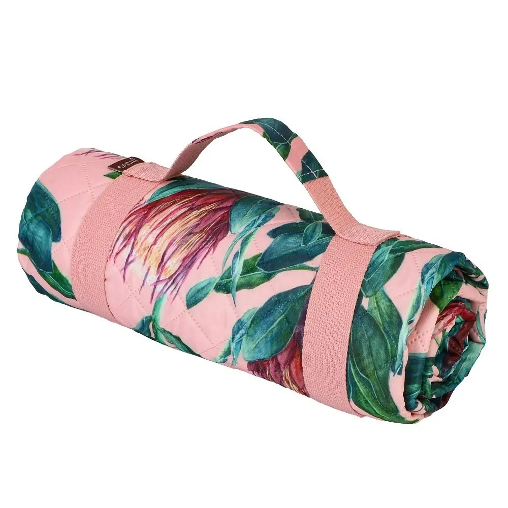 Sachi PICNIC RUG WITH CARRY HANDLE 175 x 142cm