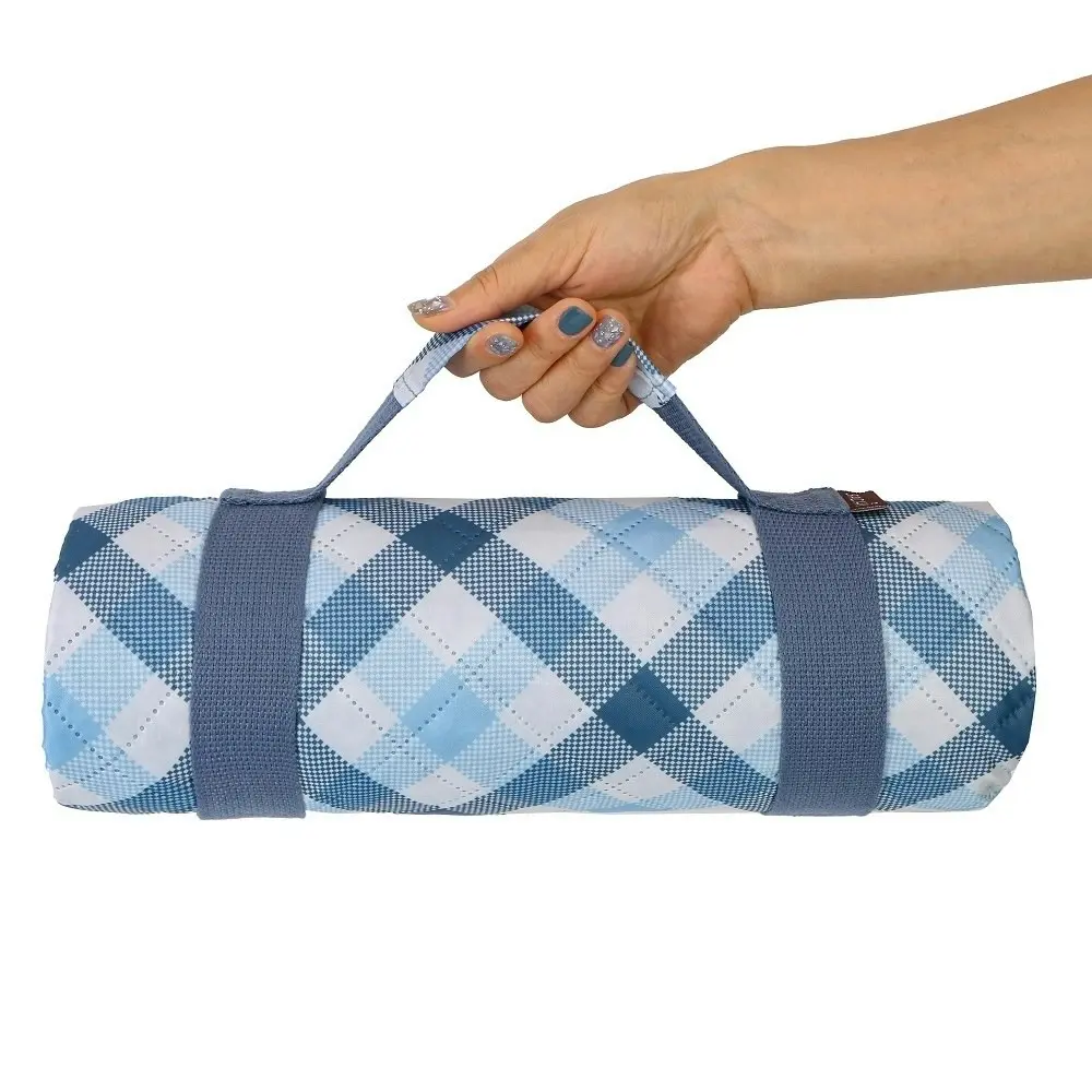 Sachi PICNIC RUG WITH CARRY HANDLE 175 x 142cm