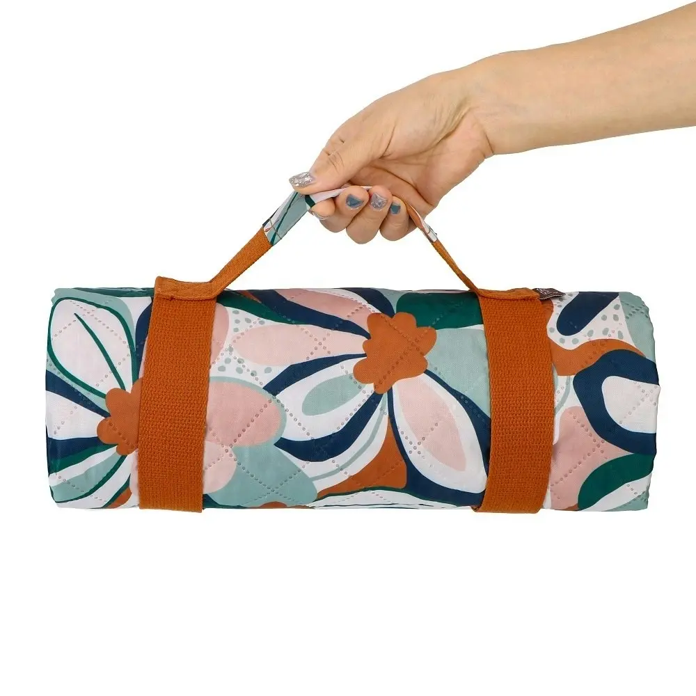 Sachi PICNIC RUG WITH CARRY HANDLE 175 x 142cm