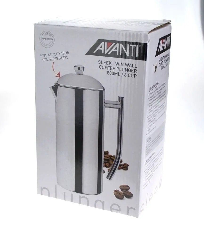 Avanti Sleek Twin Wall Coffee Plunger