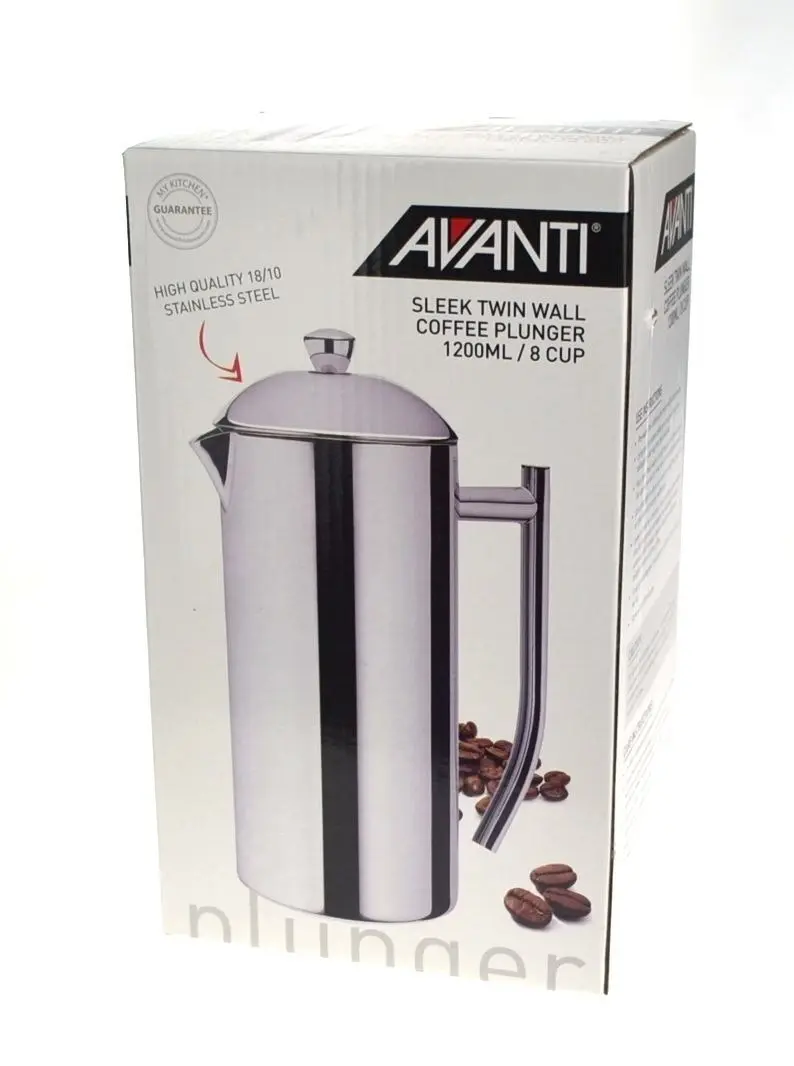 Avanti Sleek Twin Wall Coffee Plunger