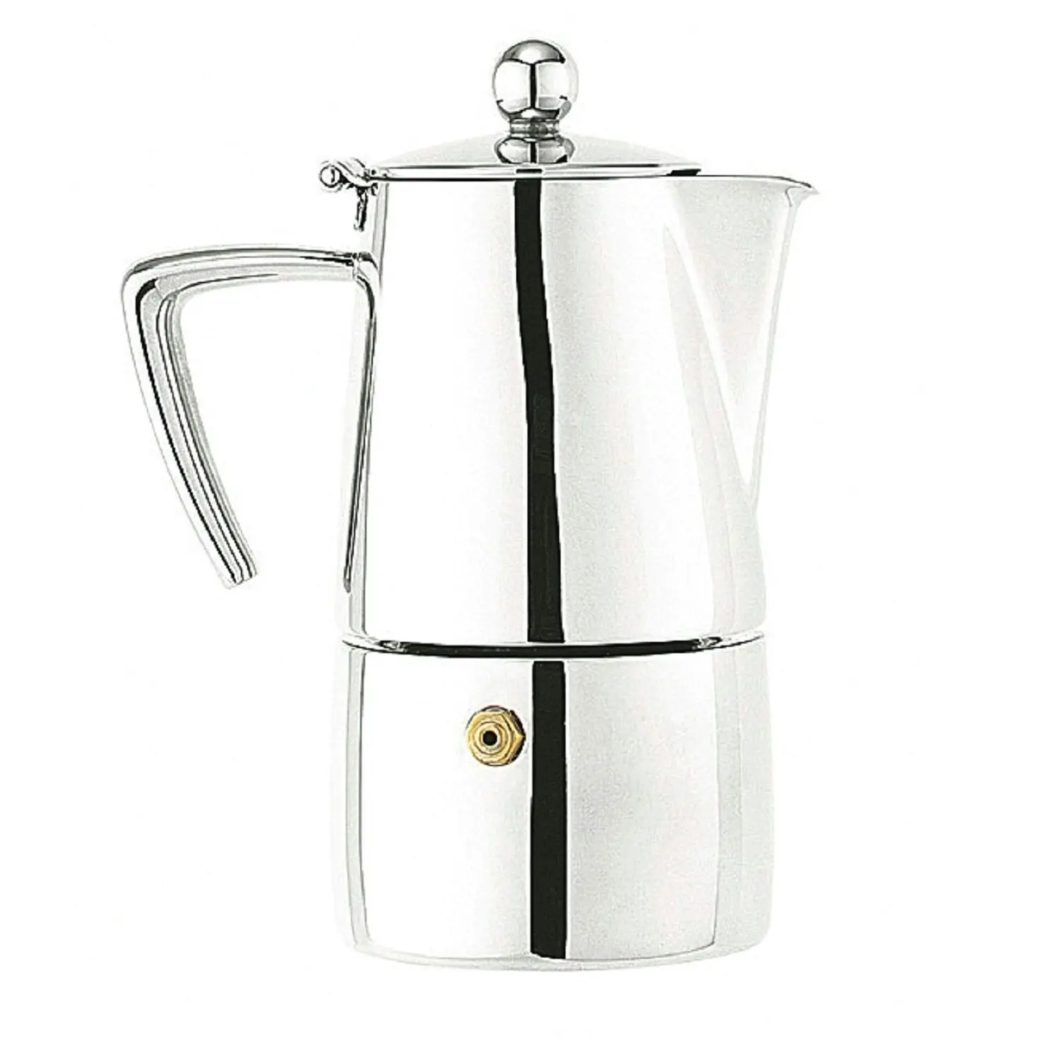 Avanti 10 Cup Art Deco Espresso Coffee Maker Percolator