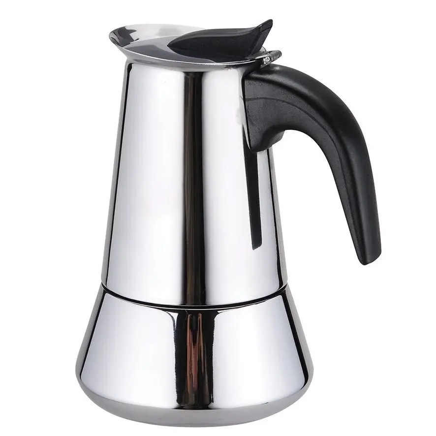 Casabarista Roma 4 Cup Stainless Steel Espresso Maker