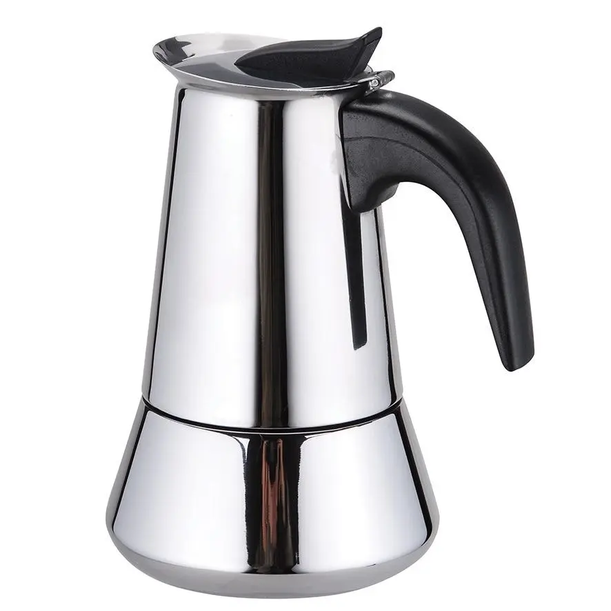 Casabarista Roma 6 Cup Stainless Steel Espresso Maker