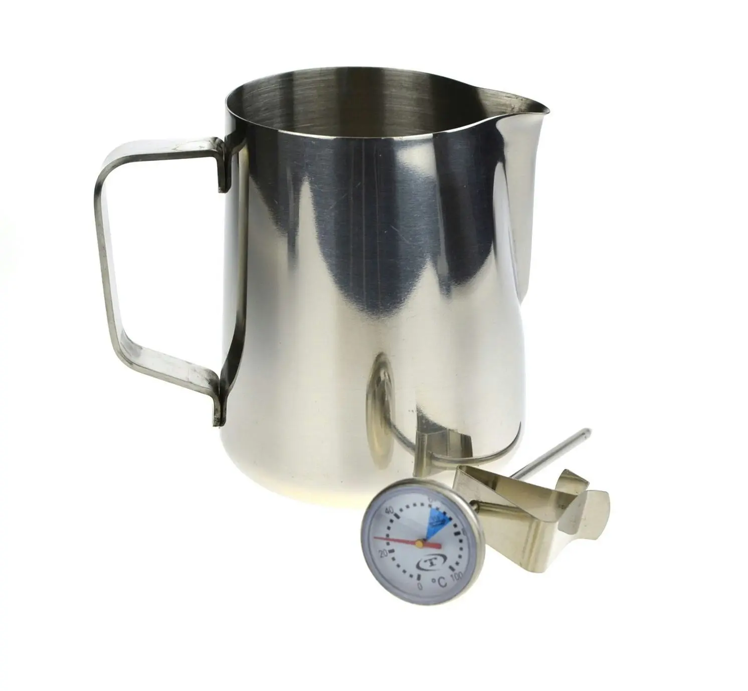 400ml MILK JUG AND THERMOMETER SET