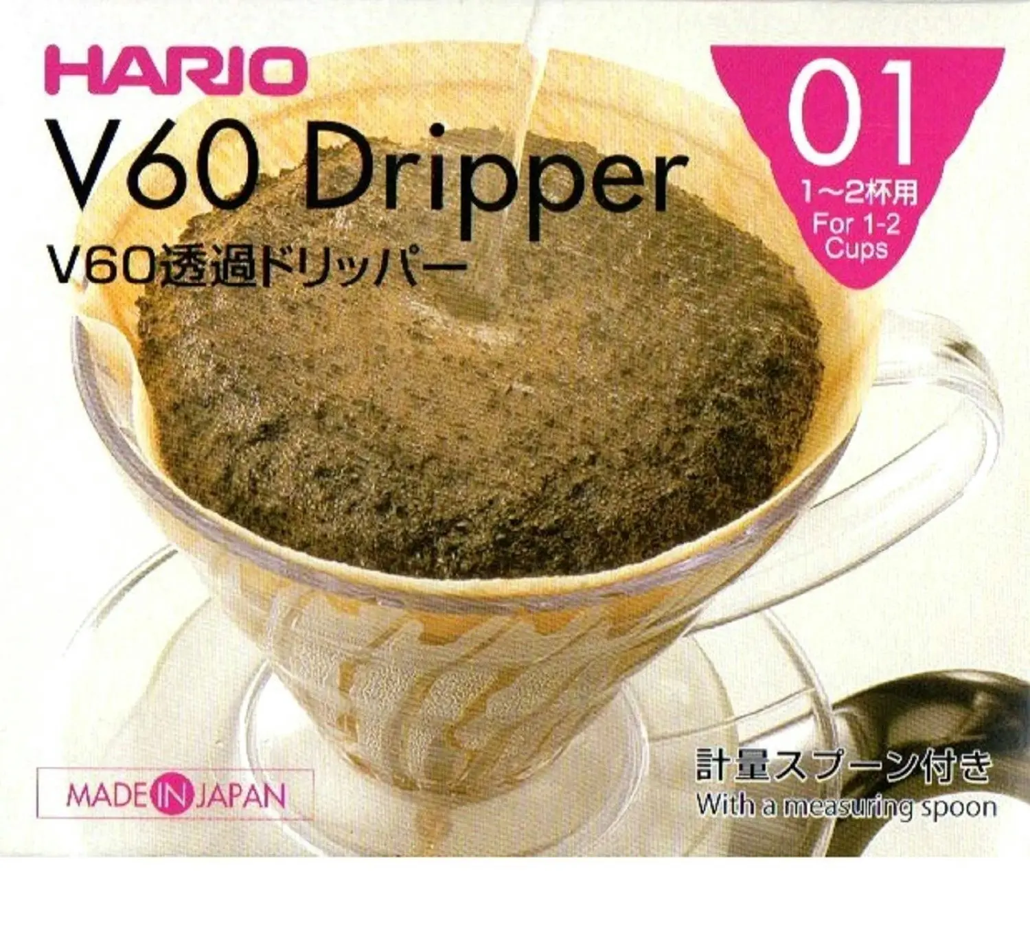 Hario V60   01 Coffee Dripper  Plastic