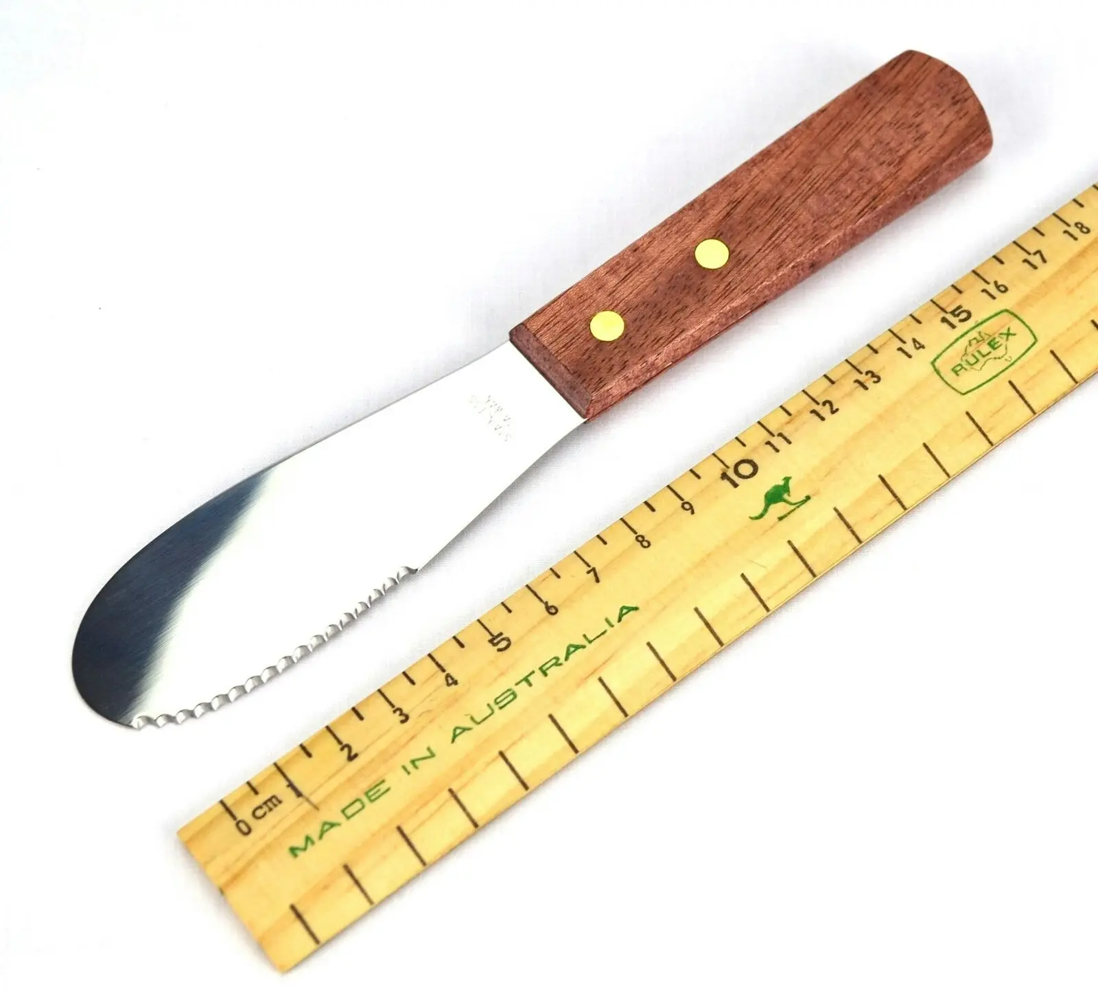 Trenton Butter Knife With Wood Handle