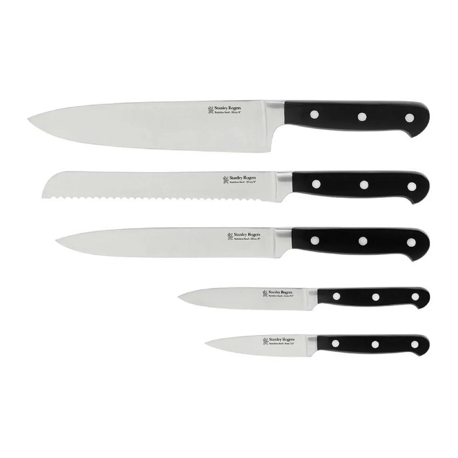 Stanley Rogers Provincial 6 Piece Knife Block Set